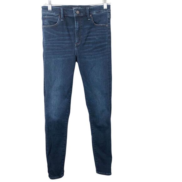 Abercrombie & Fitch Denim - Abercrombie & Fitch Women's Simone High Rise Super Skinny Dark Wash Jeans 27/4R